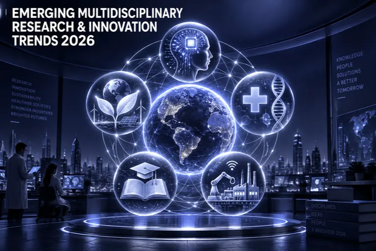 Emerging Multidisciplinary Research and Innovation Trends in 2026: AI, Sustainability, Healthcare, Education and Industry